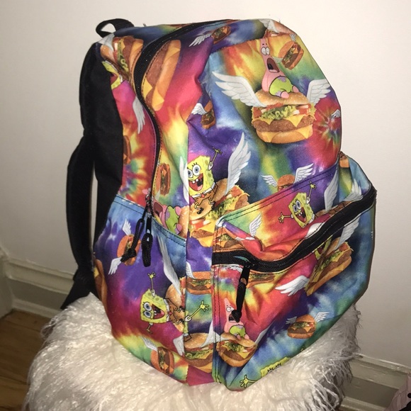 jansport spongebob backpack